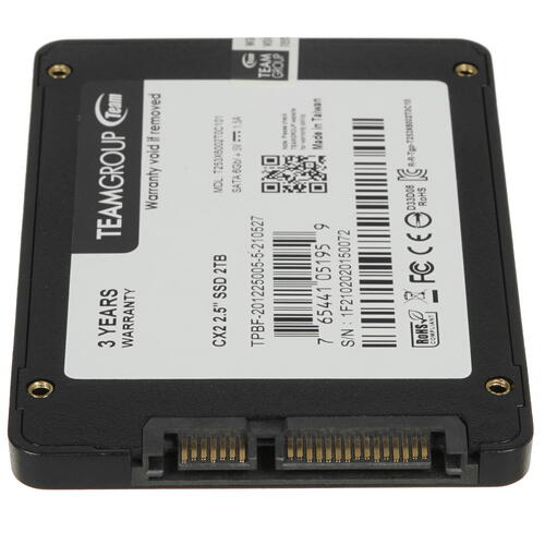 Купить 2000 ГБ 2.5" SATA накопитель TEAMGROUP CX2 [T253X6002T0C101]  4738331. Характеристики, отзывы и цены в Донецке