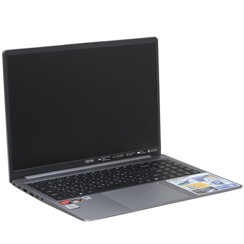 Купить 16" Ноутбук Tecno Megabook K16S серый  5465844. Характеристики, отзывы и цены в Донецке