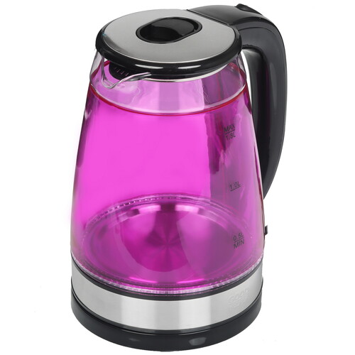 Купить Электрочайник Goodhelper KPG-1810 розовый  9304896. Характеристики, отзывы и цены в Донецке