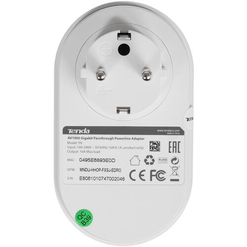 Купить Адаптер PowerLine Tenda PH6  1267905. Характеристики, отзывы и цены в Донецке