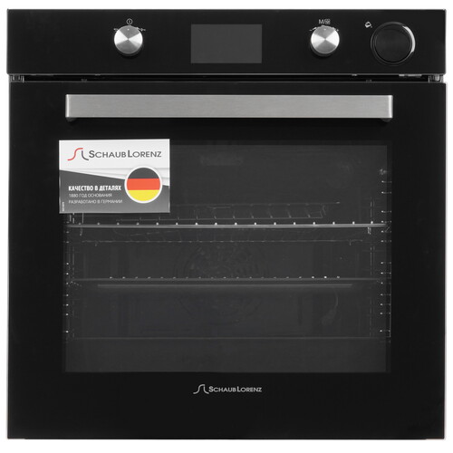 Купить Электрический духовой шкаф Schaub Lorenz SLB EY6953 черный  9920885. Характеристики, отзывы и цены в Донецке