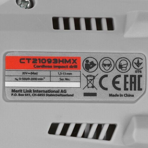 Купить Дрель-шуруповерт CROWN BL CT21093HMX без ЗУ, без АКБ  9288430. Характеристики, отзывы и цены в Донецке