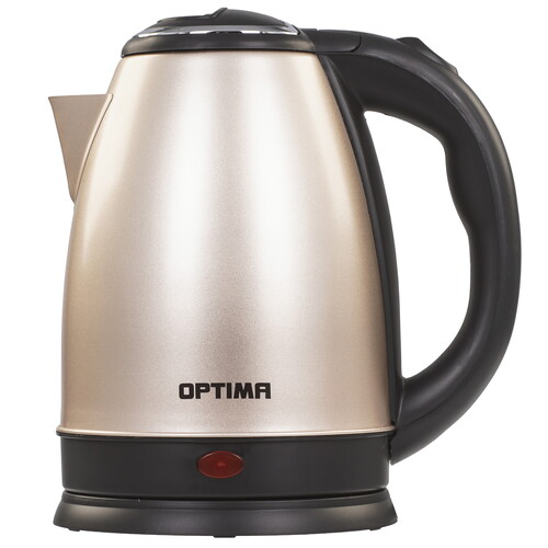 Купить Электрочайник OPTIMA EK-1808SS бежевый  9269563. Характеристики, отзывы и цены в Донецке