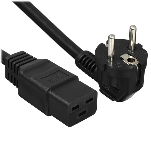 Купить Кабель питания Cablexpert IEC C19 - CEE 7/7  9198994. Характеристики, отзывы и цены в Донецке