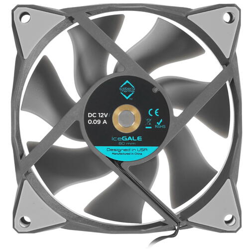 Купить Вентилятор Iceberg Thermal IceGALE 80mm [ICEGALE08-B0A]  4762865. Характеристики, отзывы и цены в Донецке