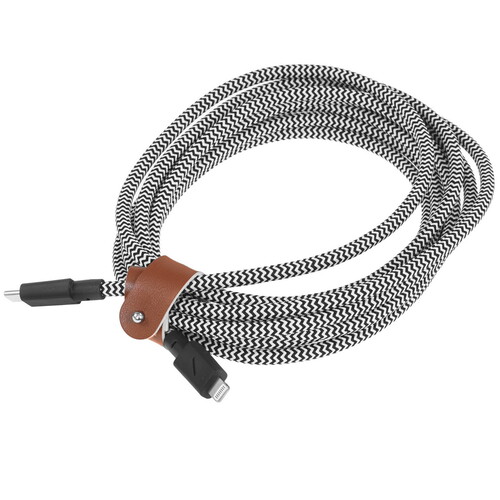 Купить Кабель круглый Native Union Lightning 8-pin MFI - USB Type-C серый 3 м  5466051. Характеристики, отзывы и цены в Донецке