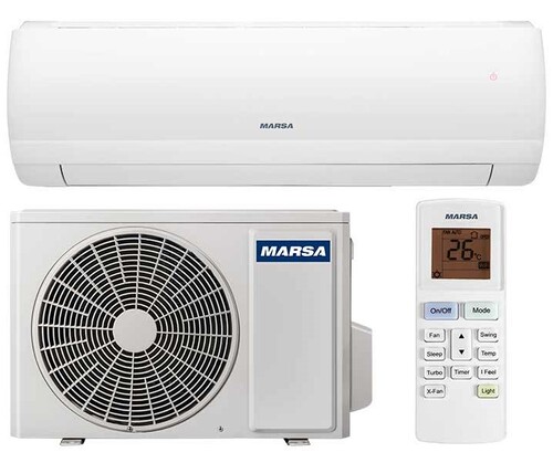 Купить Кондиционер настенный сплит-система Marsa MRK-24MGF белый  9144133. Характеристики, отзывы и цены в Донецке