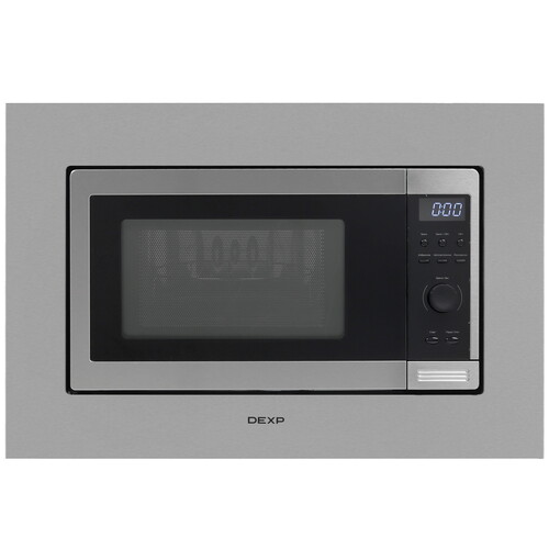 Купить Встраиваемая микроволновая печь DEXP BM20-F02I серебристый  9141212. Характеристики, отзывы и цены в Донецке