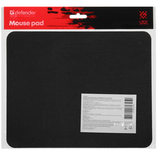 Купить Коврик Defender Black One  черный  5605490. Характеристики, отзывы и цены в Донецке