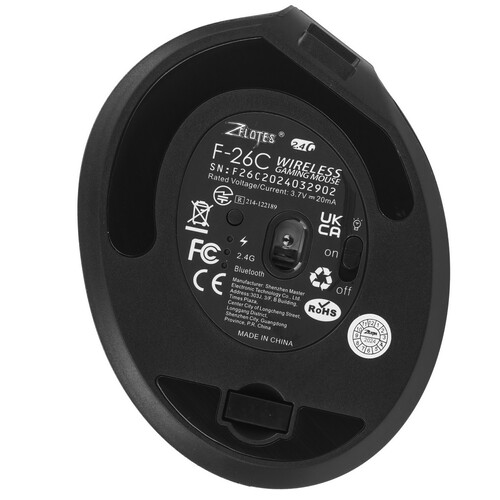 Купить Мышь беспроводная Zelotes F-26C  9235629. Характеристики, отзывы и цены в Донецке