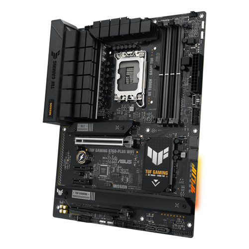 Купить Материнская плата ASUS TUF GAMING B760-PLUS WIFI  5400077. Характеристики, отзывы и цены в Донецке