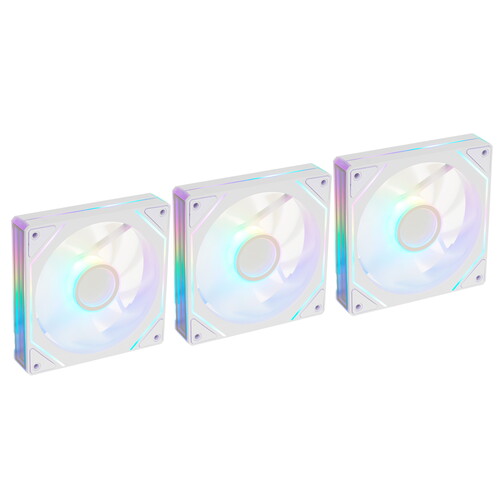 Купить Комплект вентиляторов 4FAN F69 [F6912W3] белый  9291297. Характеристики, отзывы и цены в Донецке