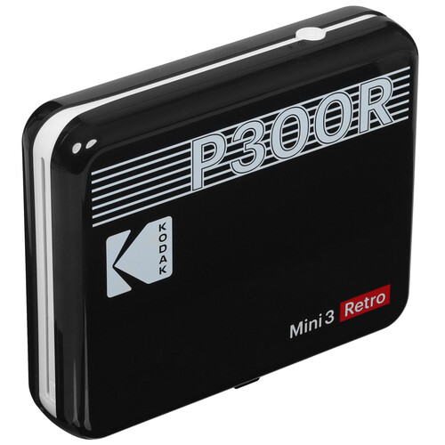 Купить Компактный фотопринтер Kodak Mini 3 Retro черный  5469359. Характеристики, отзывы и цены в Донецке