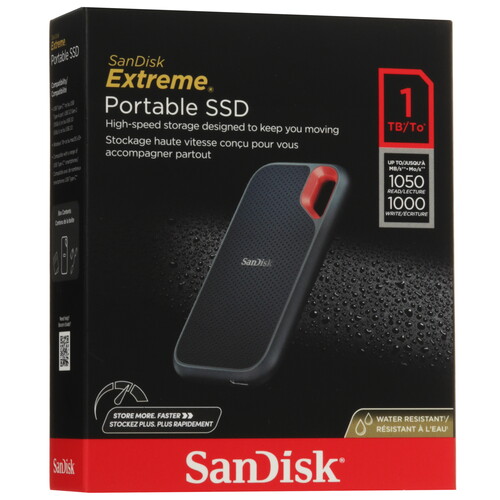 Купить 1000 ГБ Внешний SSD SanDisk Extreme  9298555. Характеристики, отзывы и цены в Донецке