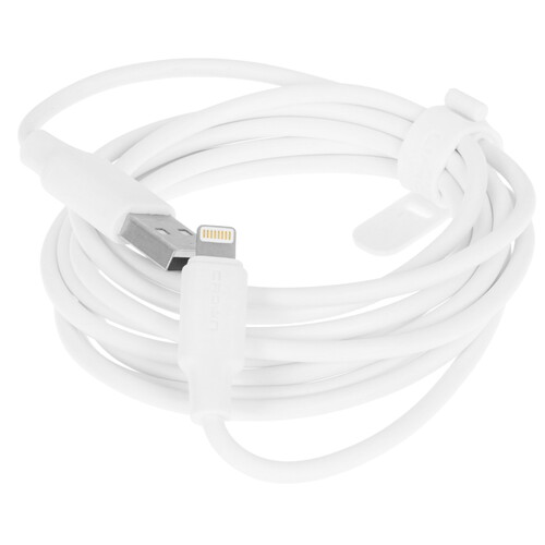 Купить Кабель круглый Crown Lightning 8-pin - USB 2.0 Type-A белый 2 м  5479774. Характеристики, отзывы и цены в Донецке