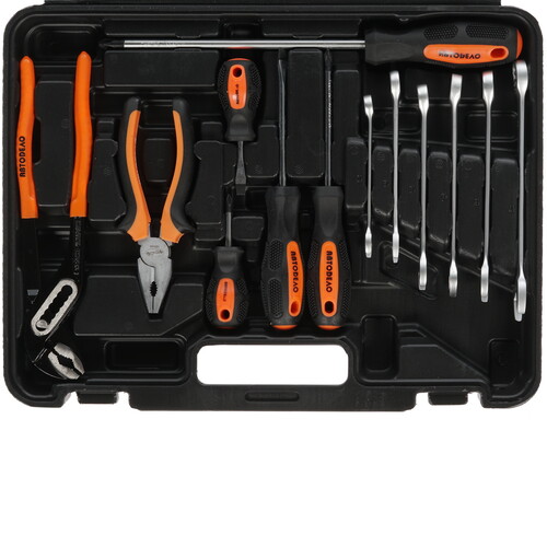 Купить Набор инструментов АвтоDело 39856  8117856. Характеристики, отзывы и цены в Донецке