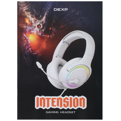 Купить Проводные наушники DEXP Intension белый 2021  4892245. Характеристики, отзывы и цены в Донецке