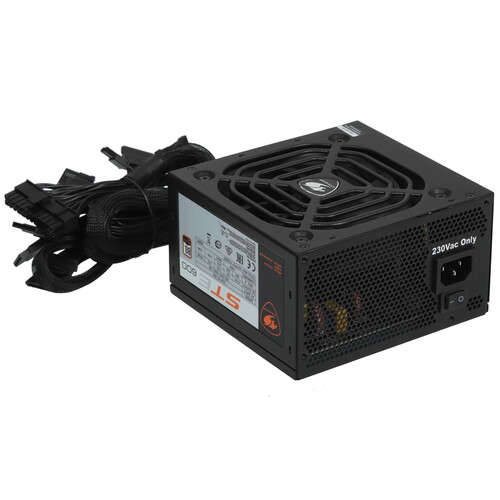 Купить Блок питания Cougar STE 600W V2 [CGR ST-600] черный  5455163. Характеристики, отзывы и цены в Донецке
