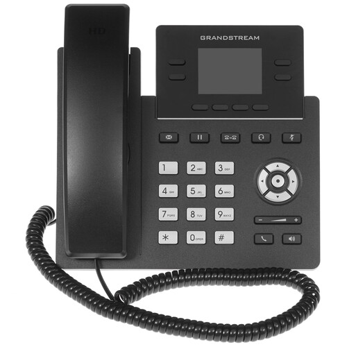 Купить Телефон VoIP Grandstream GRP2612W черный  1642087. Характеристики, отзывы и цены в Донецке