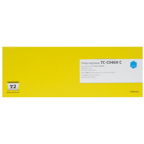 Купить Картридж лазерный T2 TC-C046H C голубой, с чипом  9981598. Характеристики, отзывы и цены в Донецке