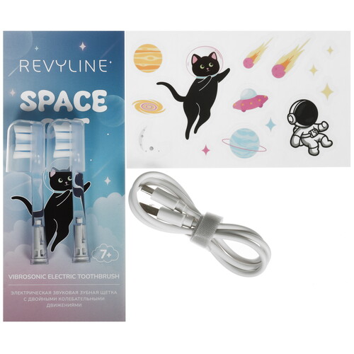 Купить Электрическая зубная щетка Revyline RL 095 розовый  9312792. Характеристики, отзывы и цены в Донецке