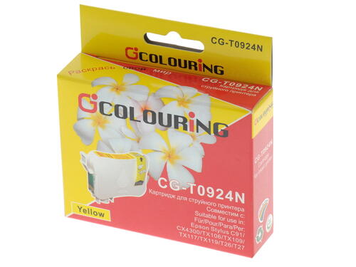 Купить Картридж Colouring CG-Т0924 желтый  0103944. Характеристики, отзывы и цены в Донецке