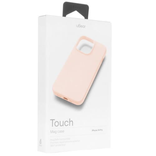 Купить Накладка  uBear Touch Mag Case для Apple iPhone 14 Pro розовый  5460714. Характеристики, отзывы и цены в Донецке