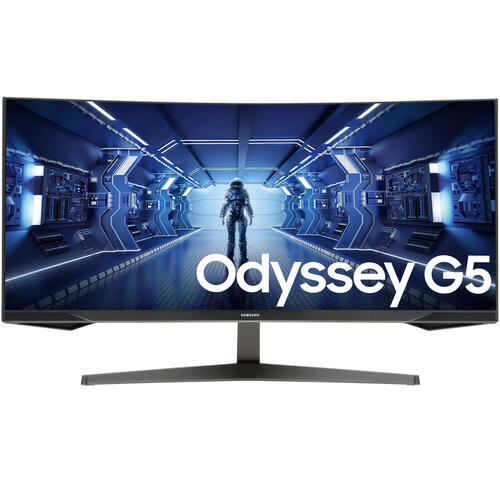Купить 34" Монитор Samsung Odyssey G5 C34G55TWWI черный  1684394. Характеристики, отзывы и цены в Донецке