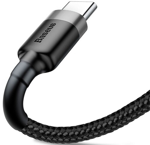 Купить Кабель круглый Baseus USB Type-C - USB 2.0 Type-A черный 3 м  9167109. Характеристики, отзывы и цены в Донецке