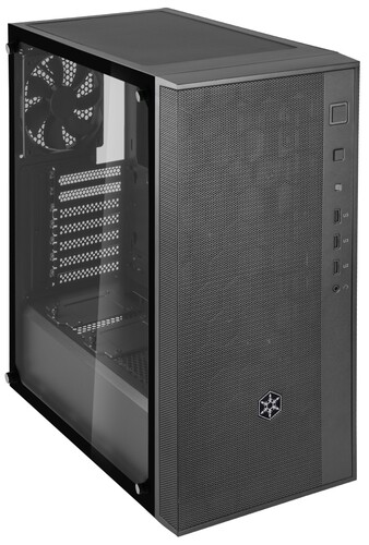 Купить Корпус SilverStone Fara R1 [SST-FAR1B-G] черный  5358703. Характеристики, отзывы и цены в Донецке