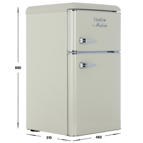 Купить Холодильник компактный   Tesler RT-97 бежевый  9115139. Характеристики, отзывы и цены в Донецке