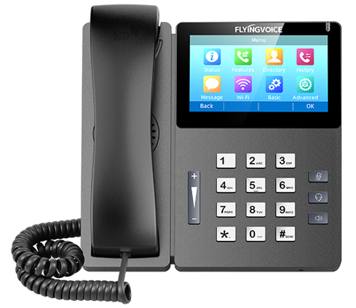 Купить Телефон VoIP Flyingvoice FIP15G Plus серый  9088992. Характеристики, отзывы и цены в Донецке