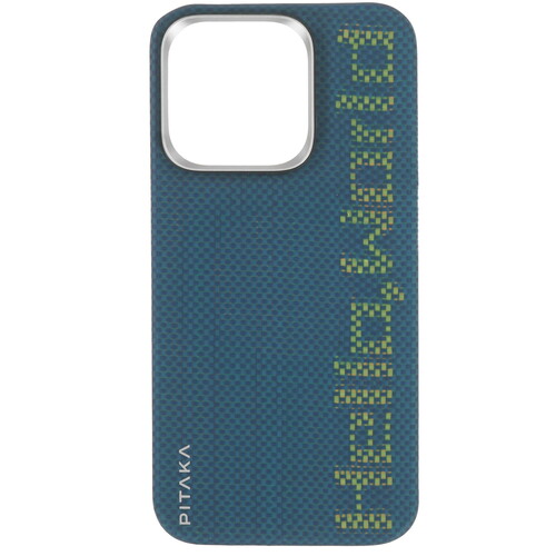 Купить Накладка  Pitaka Tactile Woven Case для Apple iPhone 15 Pro синий  5616080. Характеристики, отзывы и цены в Донецке