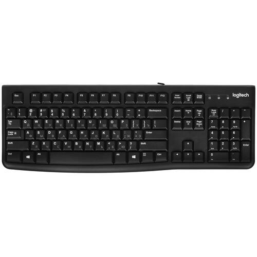 Купить Клавиатура+мышь  проводная  Logitech Desktop MK120 черный  5464666. Характеристики, отзывы и цены в Донецке