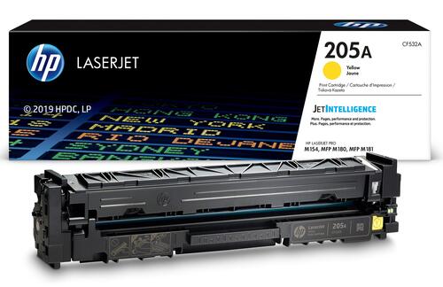 Купить Картридж лазерный HP 205A (CF532A) желтый, с чипом  1163553. Характеристики, отзывы и цены в Донецке