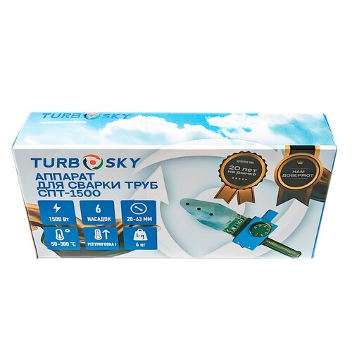 Купить Сварочный аппарат для пластиковых труб Turbosky СПТ-1500  9144172. Характеристики, отзывы и цены в Донецке