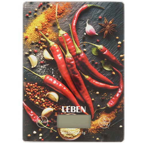 Купить Кухонные весы LEBEN 268-064 разноцветный  9237203. Характеристики, отзывы и цены в Донецке