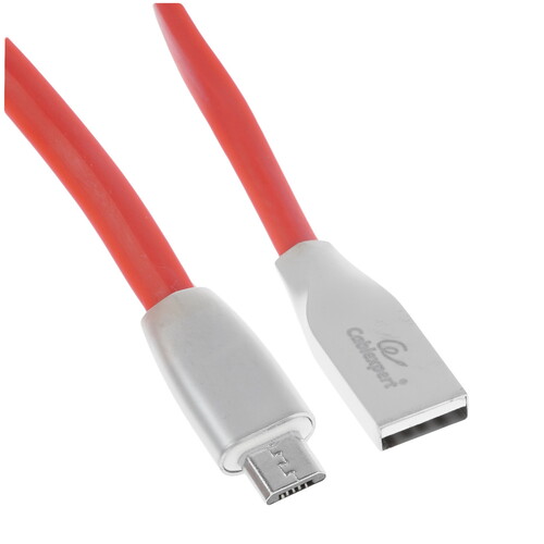 Купить Кабель круглый Cablexpert micro USB - USB 2.0 Type-A красный 1 м  5485497. Характеристики, отзывы и цены в Донецке
