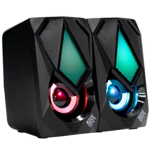 Купить Колонки Qumo Mask AS004 черный  1655245. Характеристики, отзывы и цены в Донецке