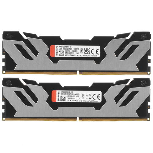 Купить Оперативная память Kingston FURY Renegade Silver [KF564C32RSK2-32] 32 ГБ  5058507. Характеристики, отзывы и цены в Донецке