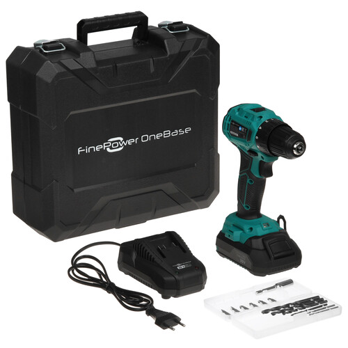Купить Дрель-шуруповерт FinePower OneBase CDBL35 OneBase20  5433263. Характеристики, отзывы и цены в Донецке