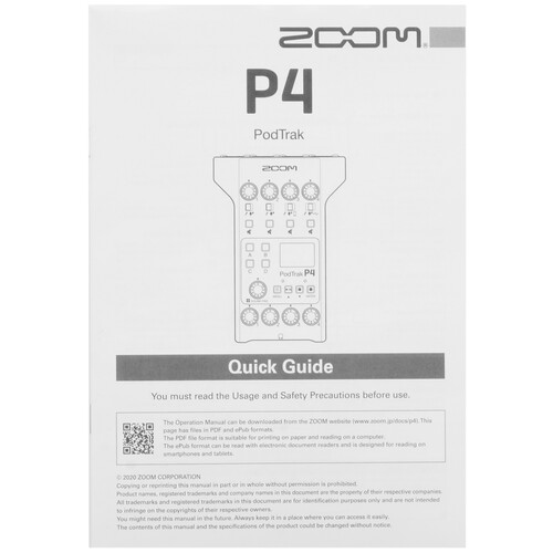 Купить Рекордер Zoom P4  5467609. Характеристики, отзывы и цены в Донецке