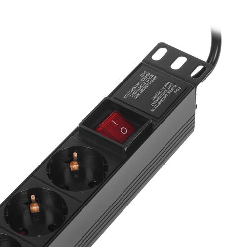 Купить Блок розеток ExeGate ServerPro PDU-19H805 Al-8S-EU3-SW  8185003. Характеристики, отзывы и цены в Донецке