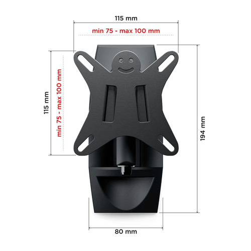 Купить Кронштейн для ТВ Holder LCDS-5004M черный  0123688. Характеристики, отзывы и цены в Донецке