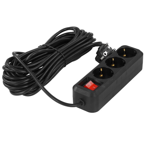 Купить Удлинитель TDM ELECTRIC Народный SQ1303-1124 черный  9277219. Характеристики, отзывы и цены в Донецке