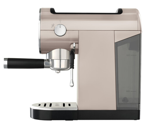 Купить Кофеварка рожковая Tesler ECM-260 SAND GREY коричневый  9130746. Характеристики, отзывы и цены в Донецке