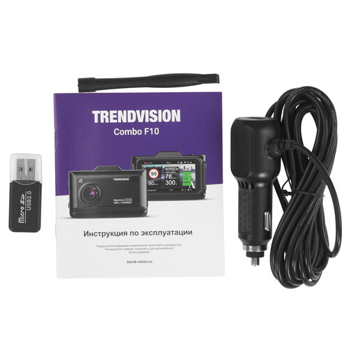Купить Видеорегистратор с радар-детектором TrendVision Combo F10  9209500. Характеристики, отзывы и цены в Донецке