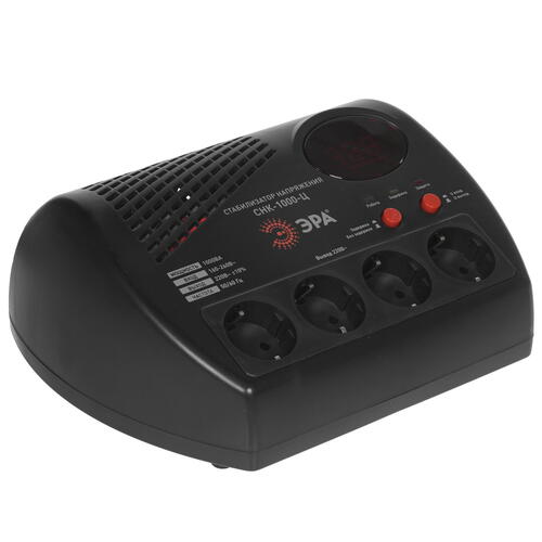 Купить Стабилизатор напряжения ЭРА СНК-1000-Ц  1353866. Характеристики, отзывы и цены в Донецке