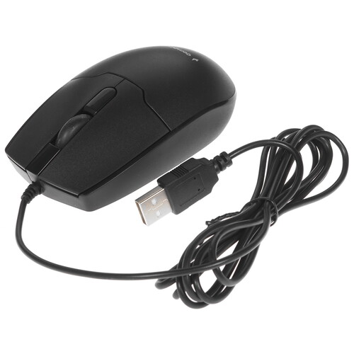 Купить Мышь проводная Gembird MOP-425  черный  4726449. Характеристики, отзывы и цены в Донецке