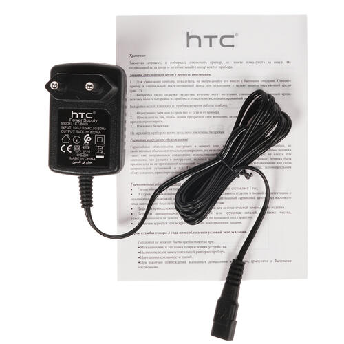Купить Машинка для стрижки HTC CT-8089 черный/красный  8197265. Характеристики, отзывы и цены в Донецке